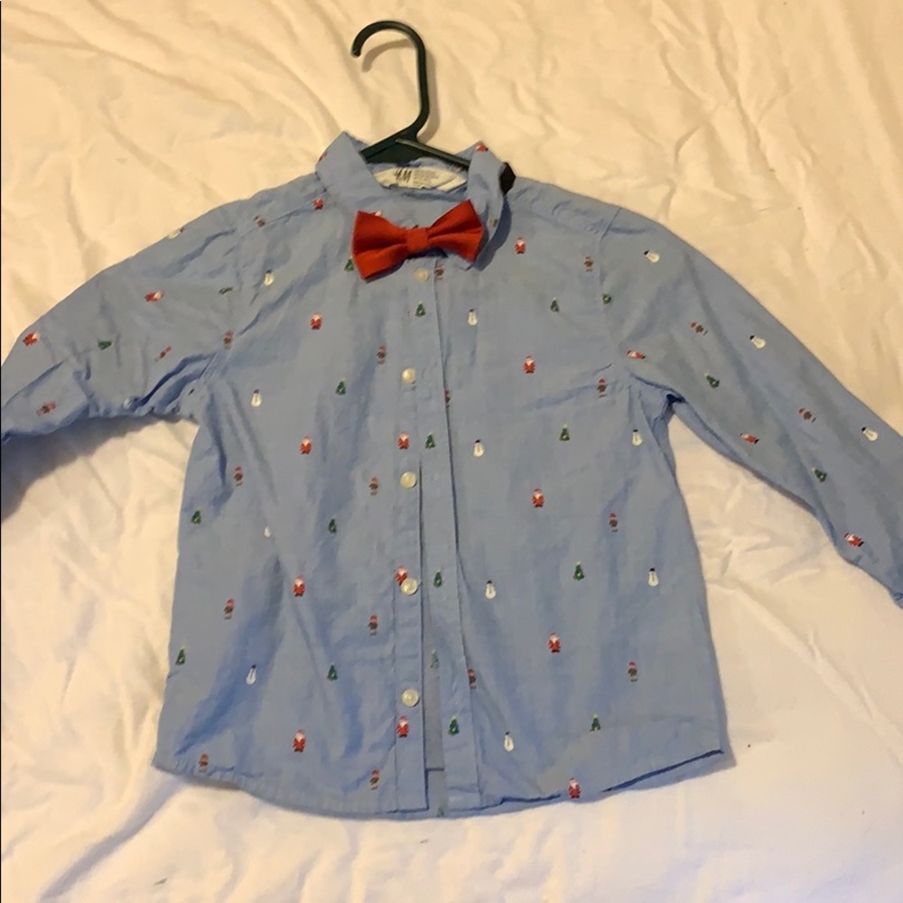 Boys Christmas Dress shirt